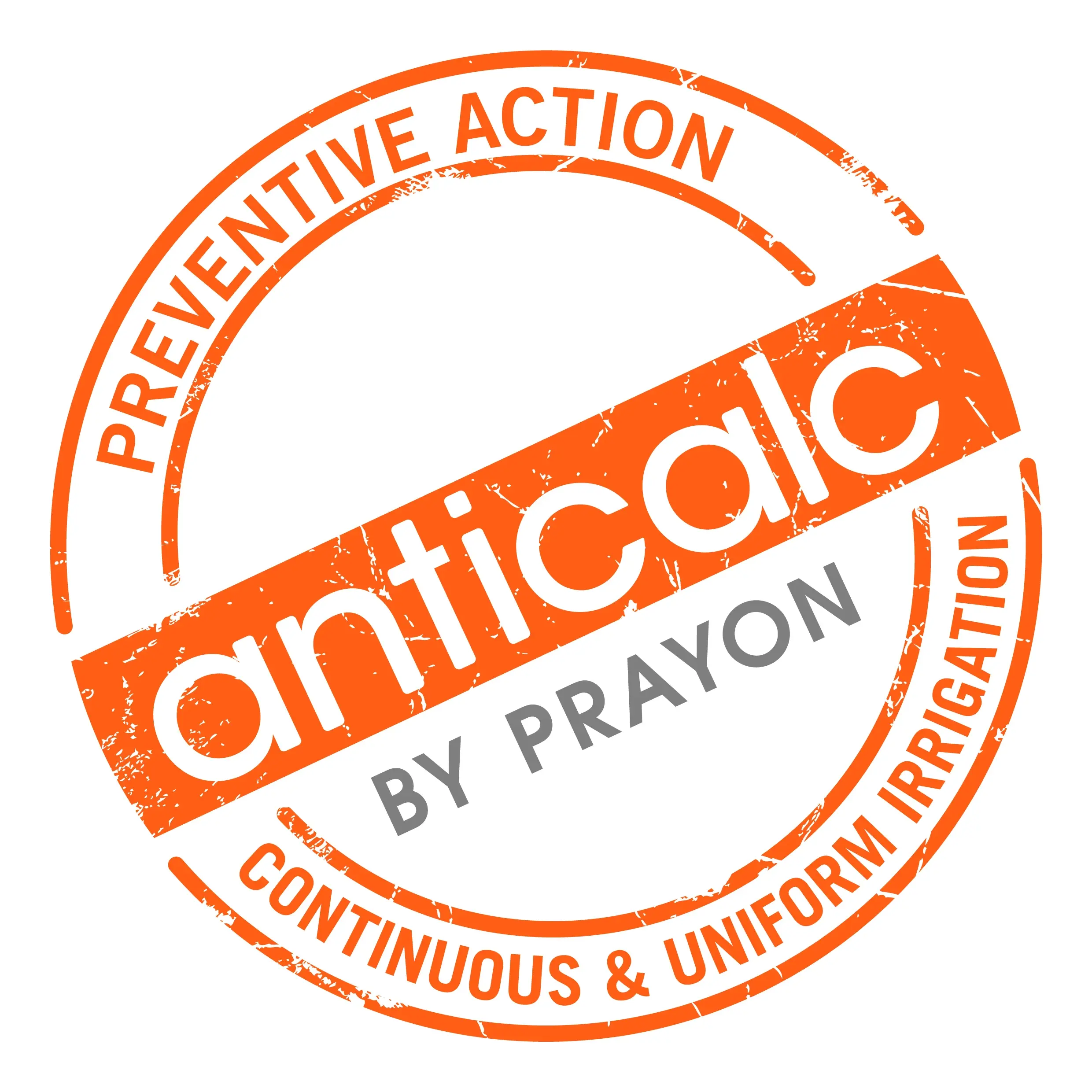 orange Anticalc buffer from Prayon: Preventive action, continuous and uniform irrigation
